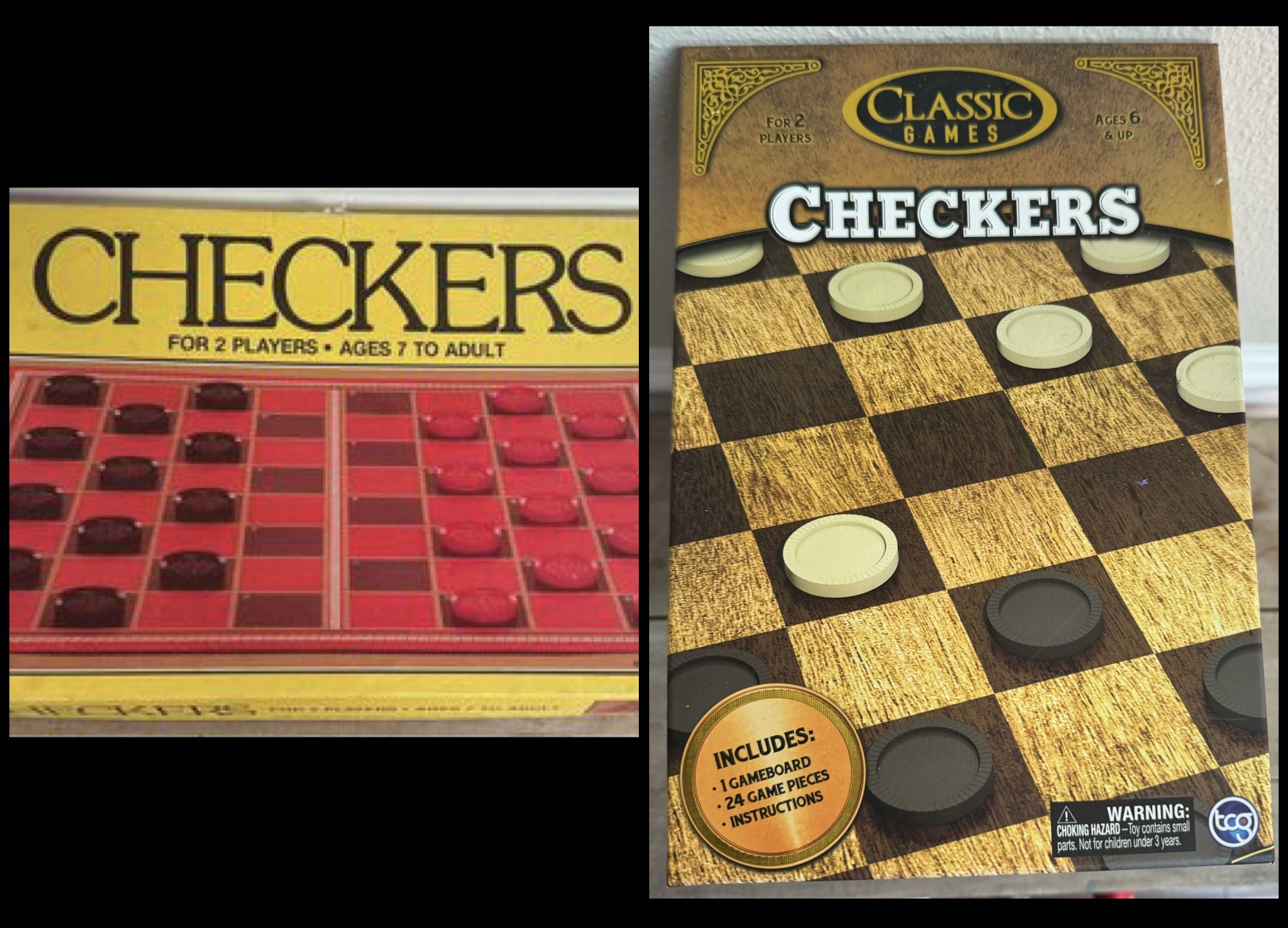 Checkers Board Game just $3 each xox