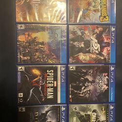 ALL GAMES TOGETHER $30