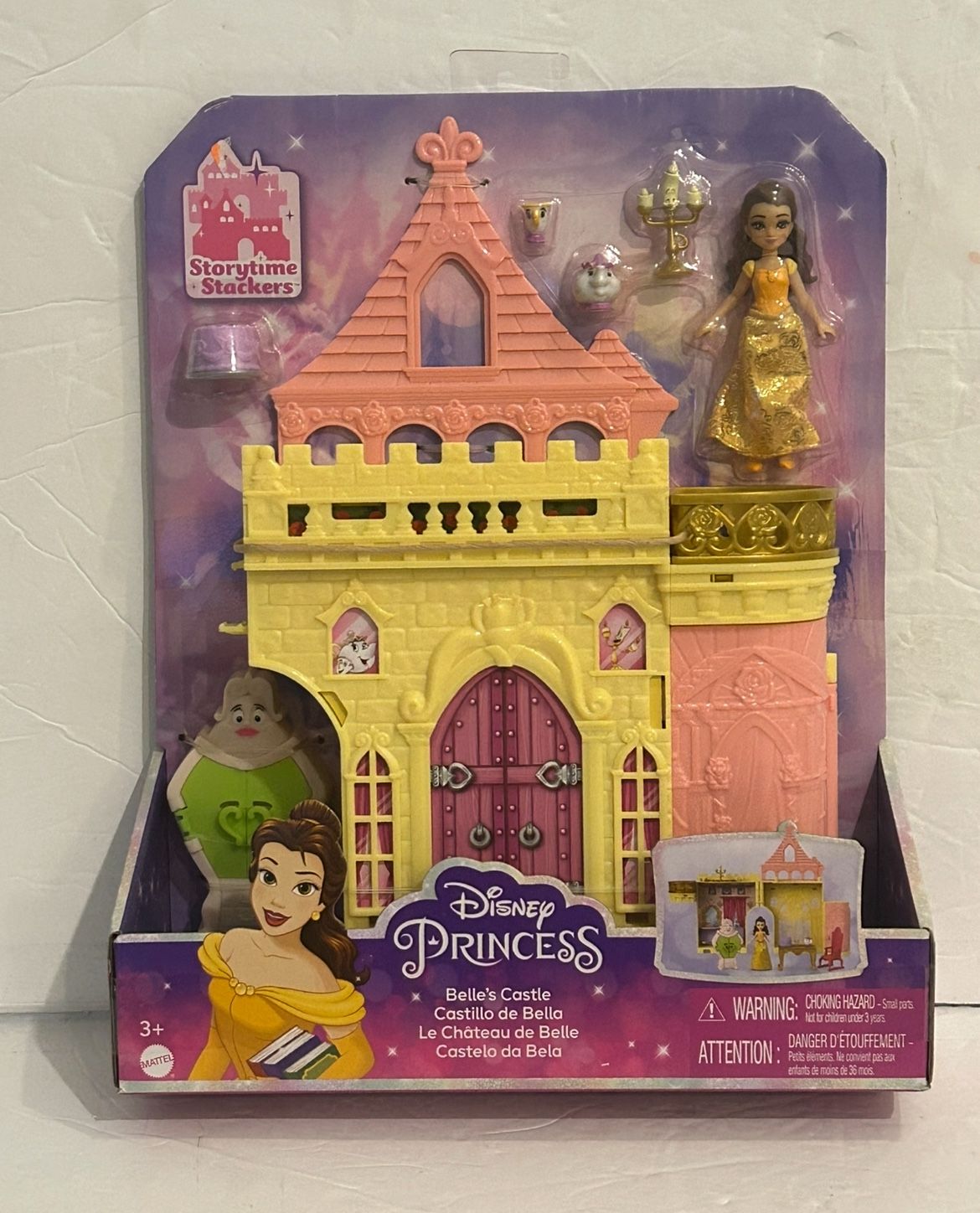 Disney Princess Storytime Stackers Belle's Castle Playset NEW