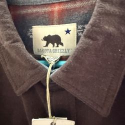 Men’s Shirt Dakota Grizzly Outdoor Wear. NWTs