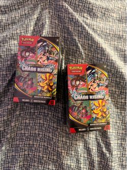 2x Pokémon Chaos Rising Booster Bundle