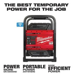 BRAND NEW MILWAUKEE MXF002-2XC POWER SUPPLY CARRY ON. 2 BATTERIES INCLUDED. DYER IN 