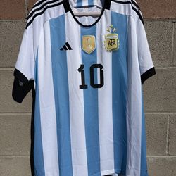 Adidas Messi Argentina Jersey World Cup 2022 Sz XXL