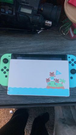 Nintendo switch animal crossing version