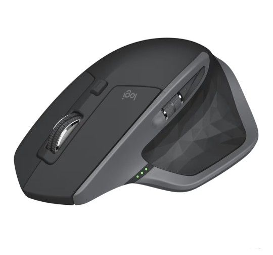 Logitech MX Master 2S Bluetooth Edition Wireless Mouse, Multi-Surface, Hyper-Fast Scrolling, Ergonomic, Rechargeable, Connects Up to 3 Mac/PC Computer