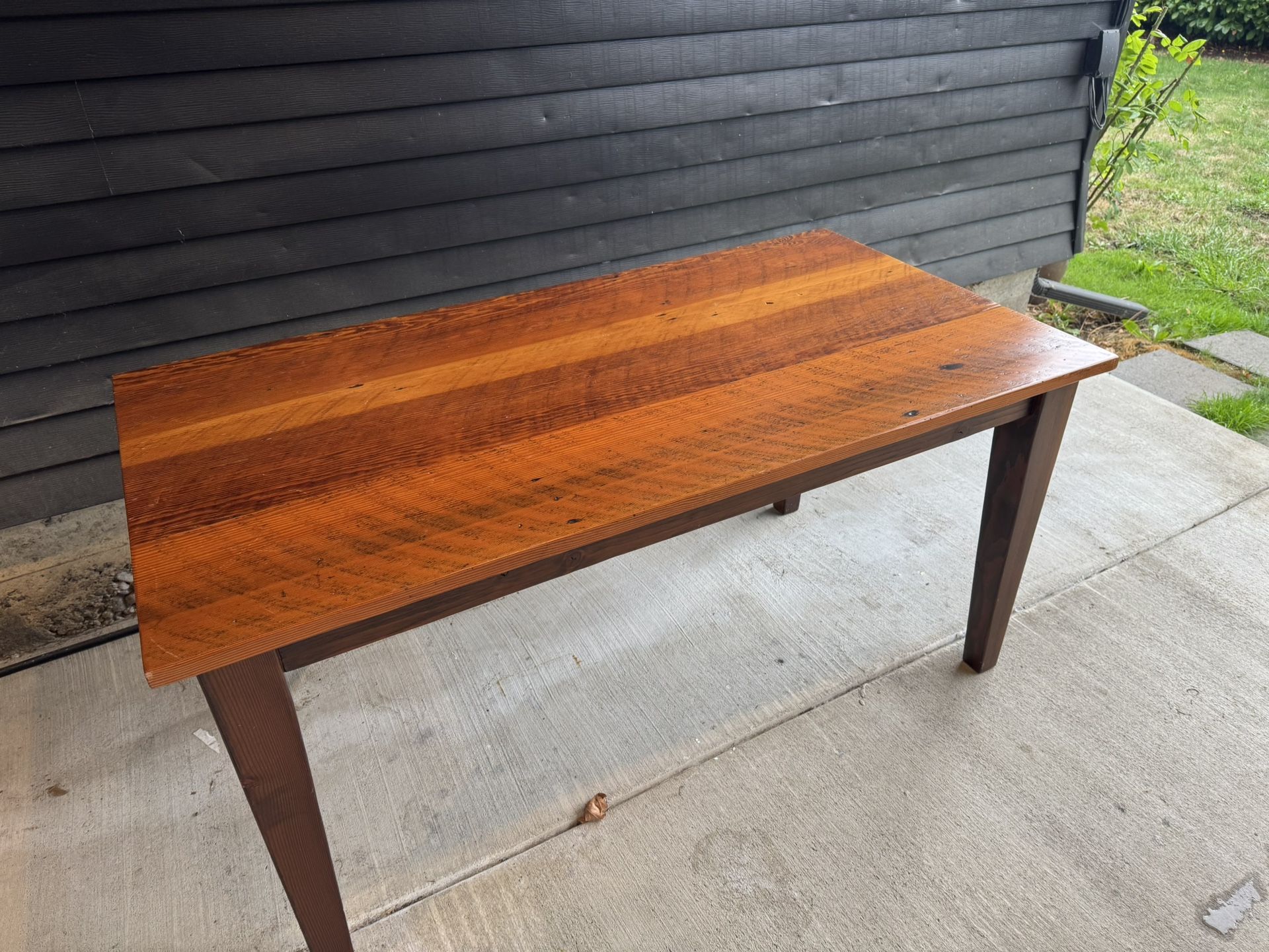 Solid Wood Dining Room Table 