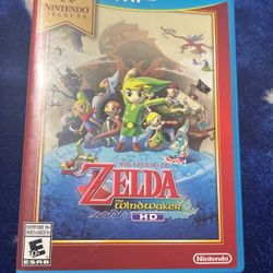 Legend Of Zelda The Wind Waker HD(Wii U)
