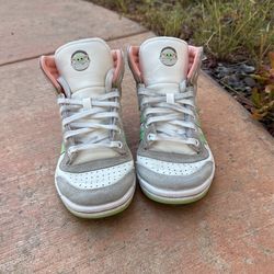 Kids Baby Yoda Adidas Shoes Size 3 1/2