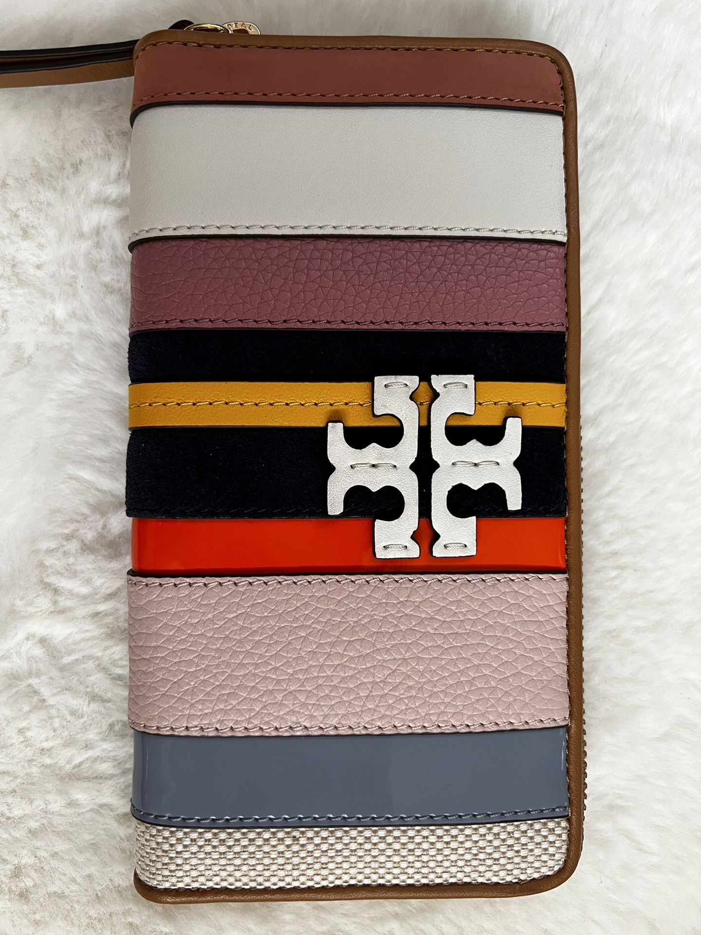 Brand New Authentic Tory Burch Multi-colored Wallet