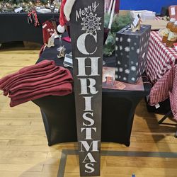 4 Ft Merry Christmas Door Sign