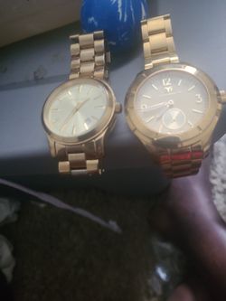 Two go watches When is michael kors and The Other One Is A TeahnoMarine