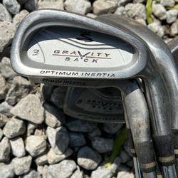 Cobra Gravity Back Optimum Inertia Set of Golf Clubs 3-9 Iron 