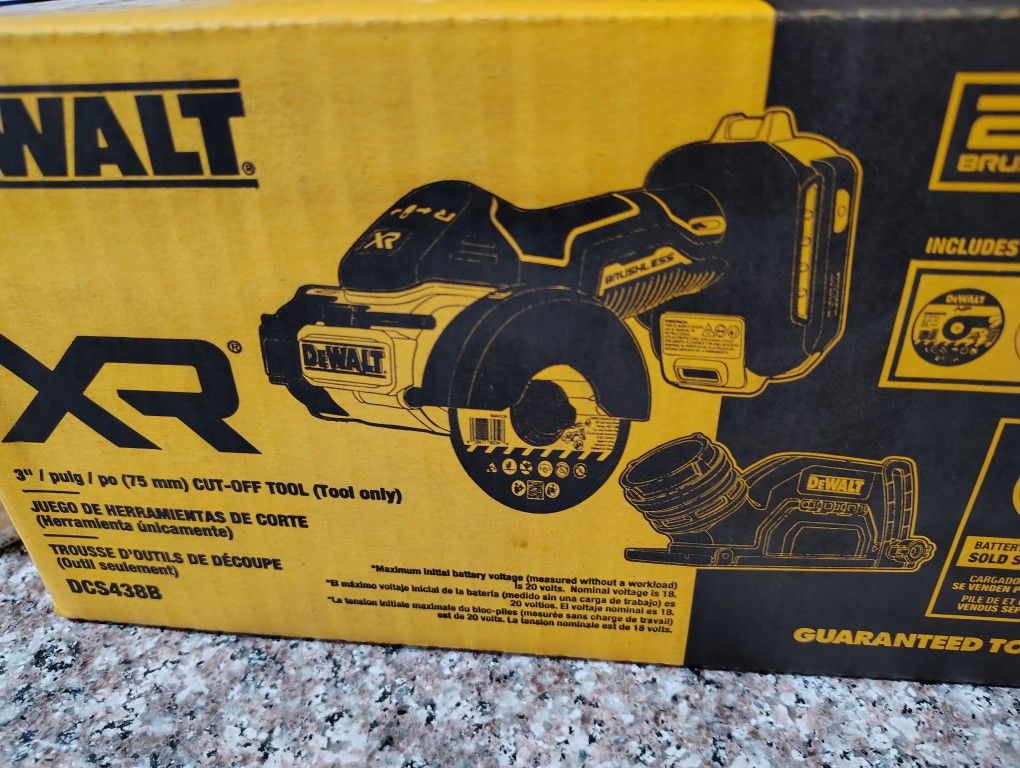 DeWalt Xr Cut Off Tool
