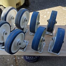 Set Of 8 Wheels 8 Inch