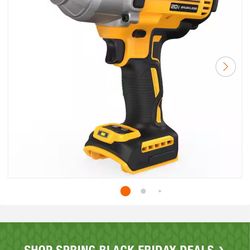 20V MAX Cordless 1/2 in. Impact Wrench (Tool Only)