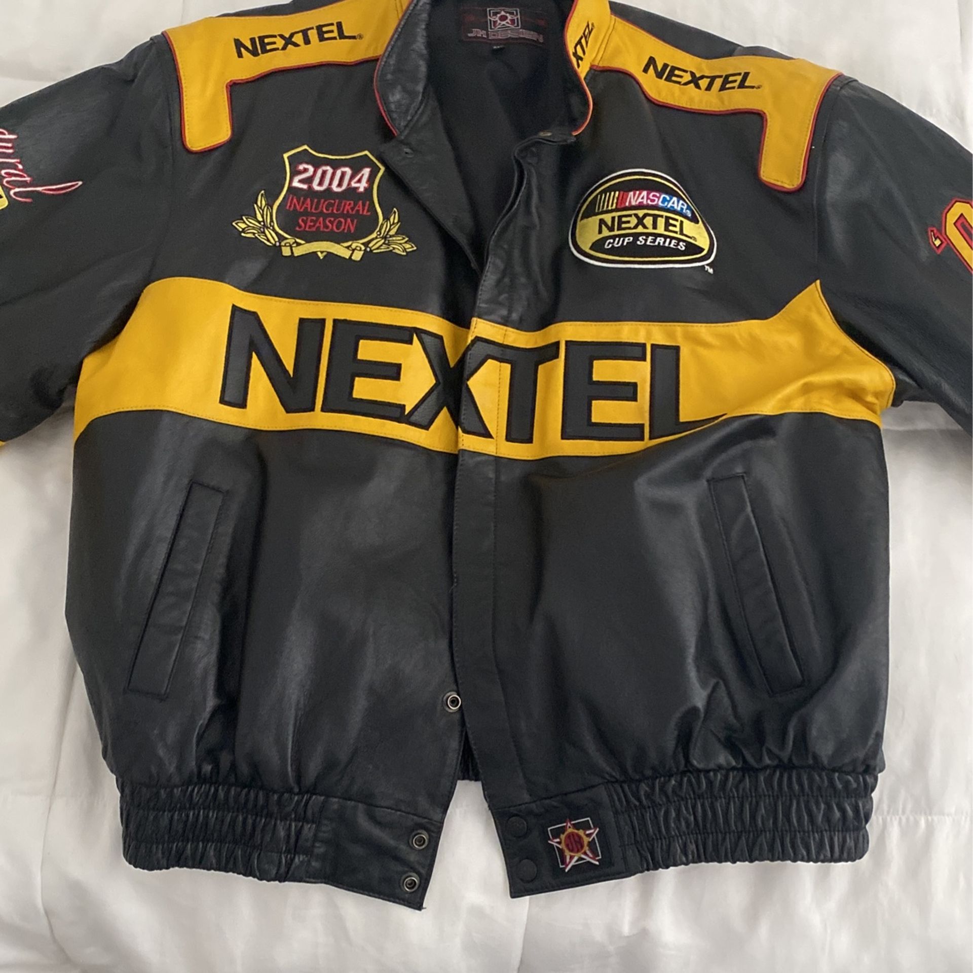 NASCAR NEXTEL INAUGURAL LEATHER JACKET