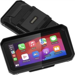 BM600 for BMW Motorcycle CarPlay & Android Auto, 6" IP67 Waterproof GPS Navigation Screen, Data Reading, Native Wonder Wheel Control, TPMS, Light Sens