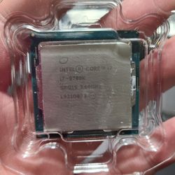 Intel i7 9700k CPU - WORKING