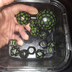 Rare Set Of D And D Dice 
