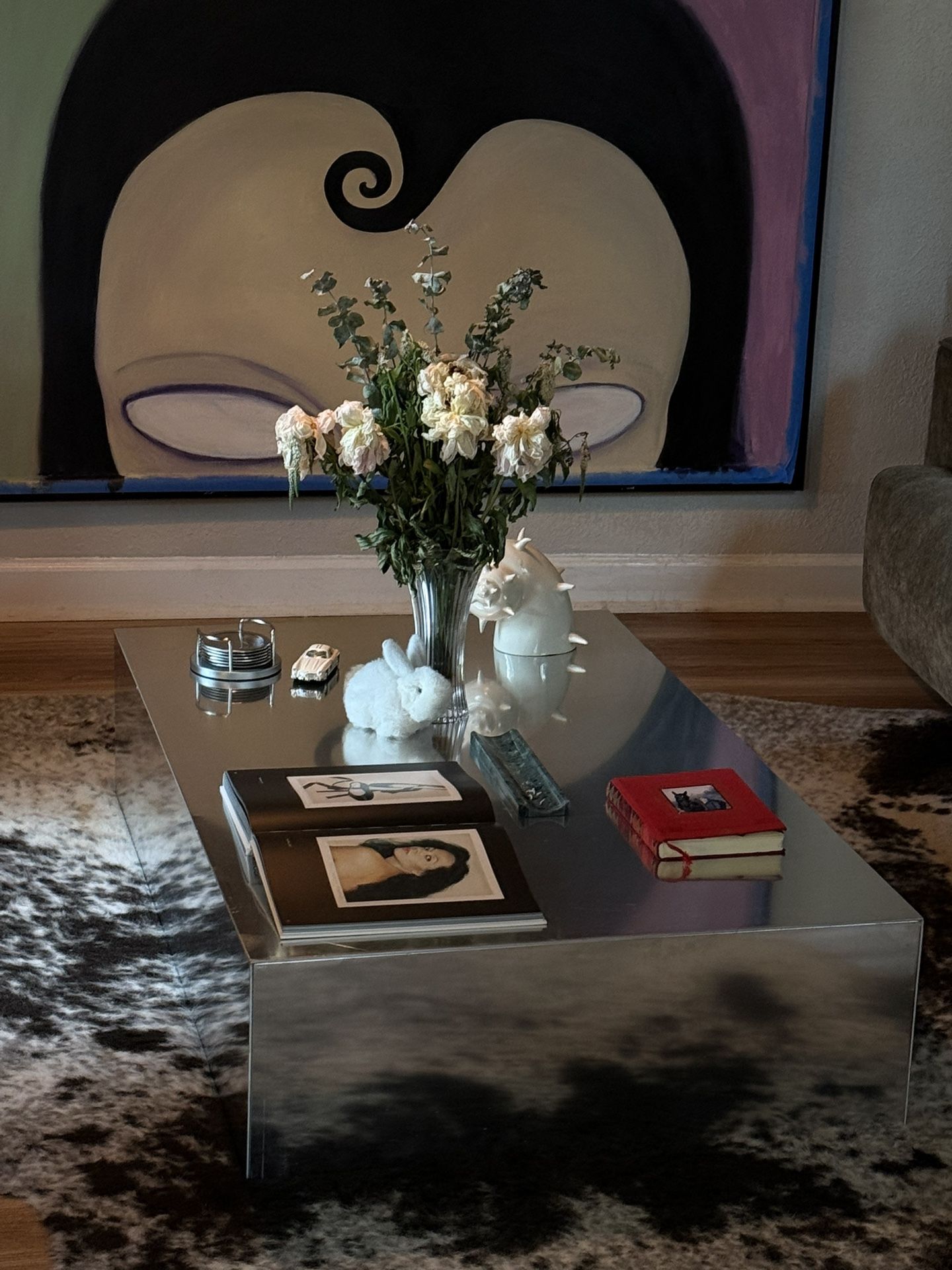 Aluminum Coffee Table