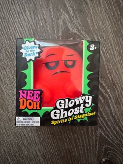 Needoh Glowy Ghost Stress Ball Toy