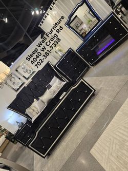 ✨️4pc Queen, King Bedrooms ✨️ Furniture Sectionals, Dining Avail
