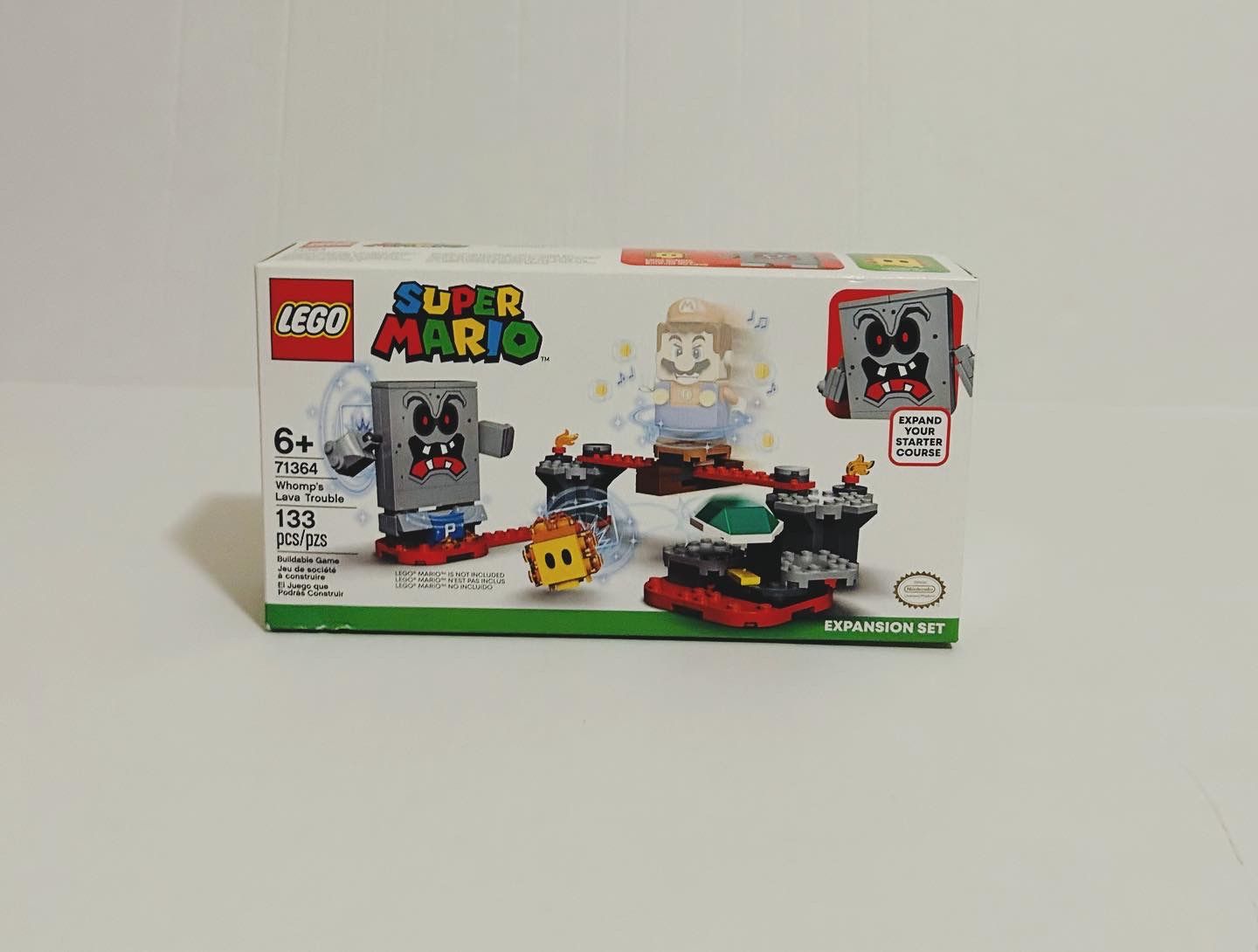LEGO Super Mario Whomp's Lava Trouble Expansion Set 71364 (Retired)