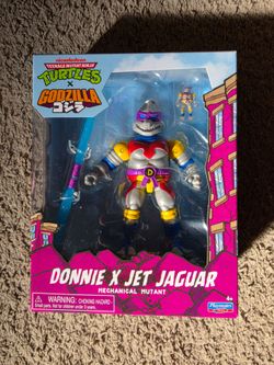 TMNT X Godzilla Donnie X Jet Jaguar