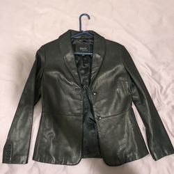 Vintage 90’s Women’s Leather Jacket (GENUINE LAMB SKIN)