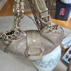 Guess Marciano Taupe Purse leather satchel Bambi handbag PM102517 new tags