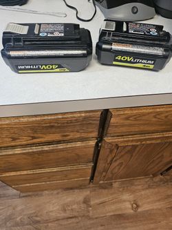 40v Ryobi Batteries