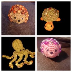 Beaded Fidget Animals 
