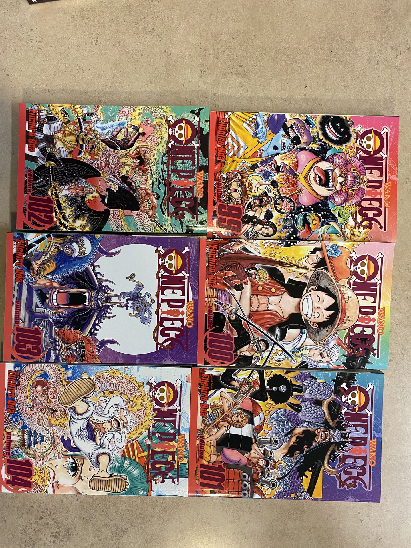 One Piece Vol. 99-104