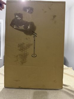 Cherry Wood Coat Tree Stand 