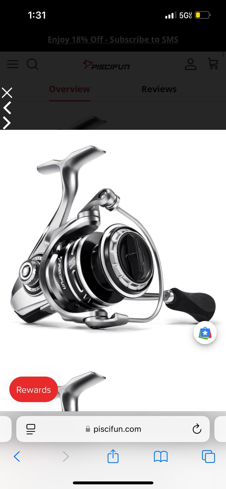 Piscifun®NautiX Saltwater Spinning Reel Aluminum Body Fishing Reel