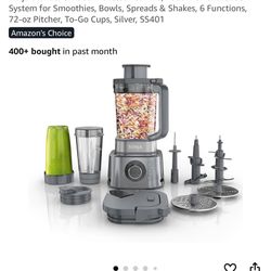 NINJA BLENDER AND FOOD PROCESSOR
