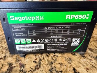 Segotep RP650 power supply unit (PSU)