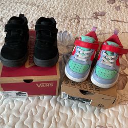 Nike And Vans Shoes Toddler Size 7c Like New Perfect Condition I’m Selling Both For $50 Firm Pick Up Only 