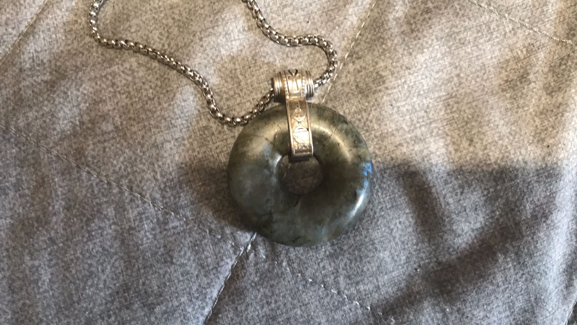 Quantum Stone Pendant $300 With Chain.