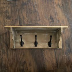 Wooden Coat Rack