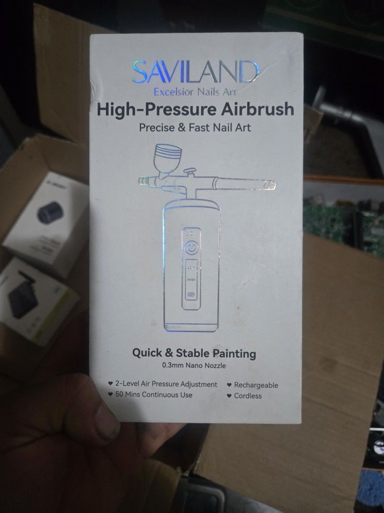 Portable High Pressure Air Brush Kit