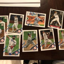 Yankees 2021 Card lot 