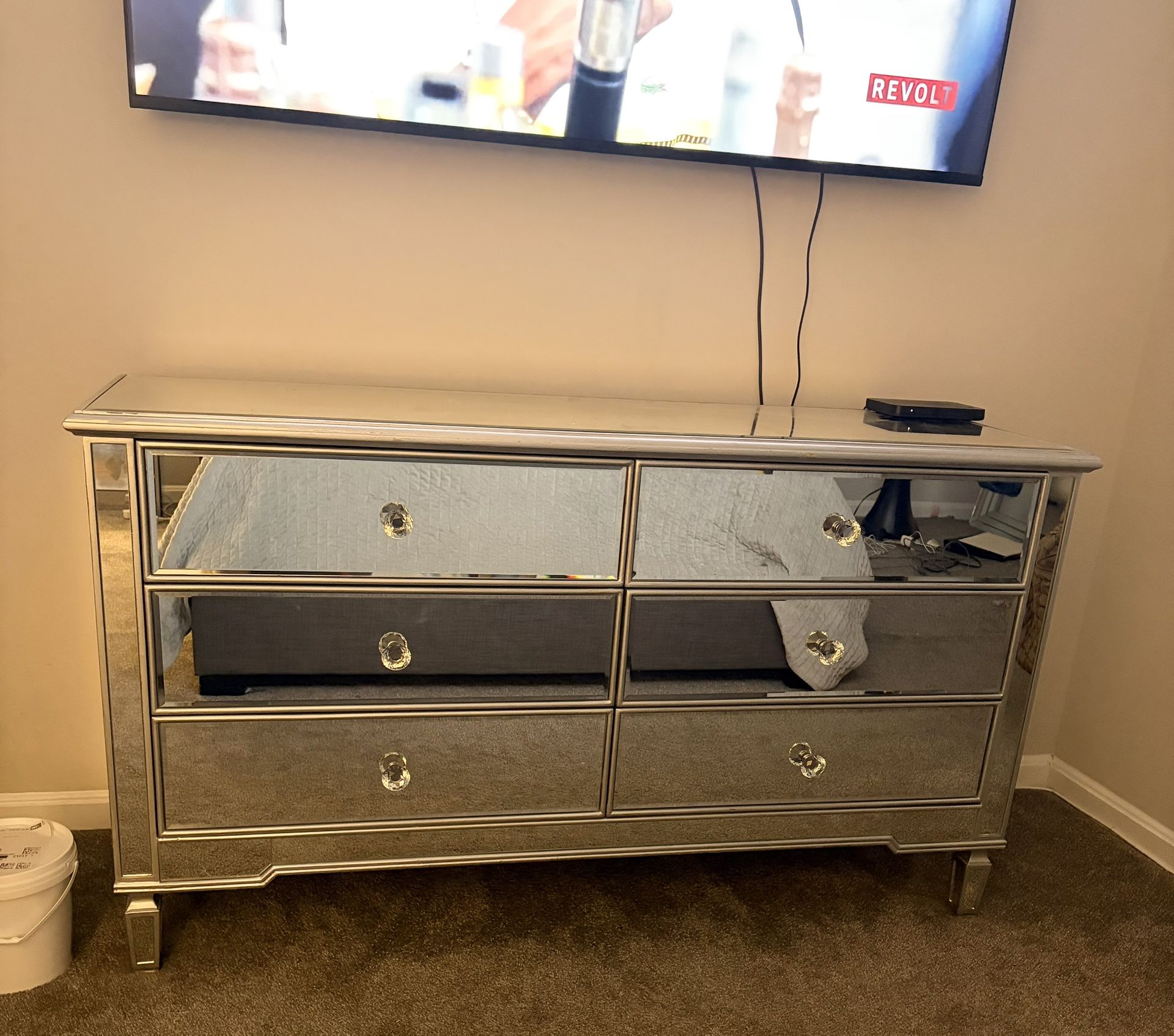 Mirrored Dresser