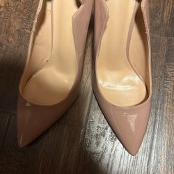Tan Red Bottoms 8.5