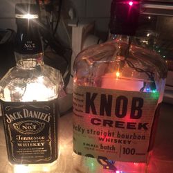 Assorted Light Up Liquor Bottles
