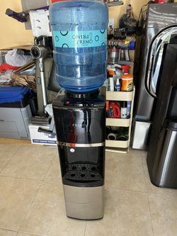 Primo Black Top-loading Cold and Hot Water Cooler