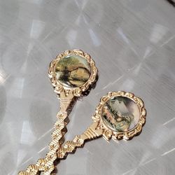 2 Metal Spoons