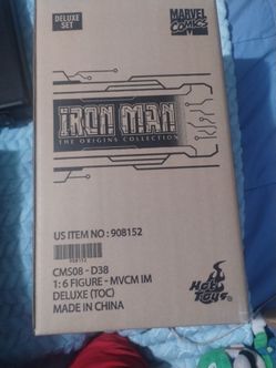 Hot toys ironman deluxe diecast cms08-d38