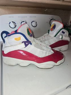 Air Jordan 6 Rings Multicolor Sneakers needs a lil tlc