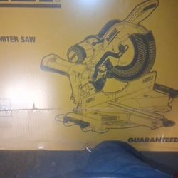 Dewalt 12in DOUBLE Bevel Miter Saw